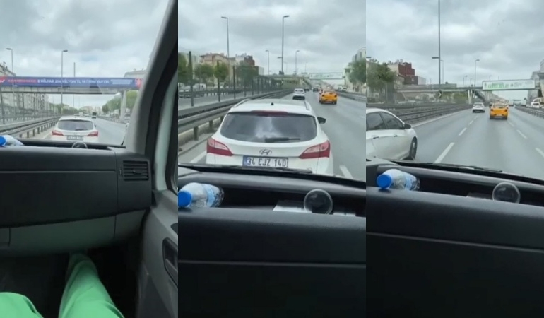 Ambulansa yol vermeyen sürücüye ceza