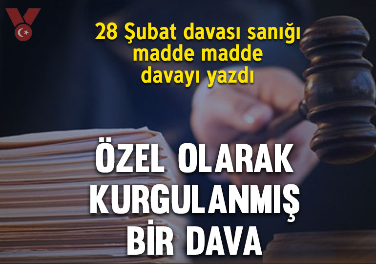 Özel olarak kurgulanmış bir dava