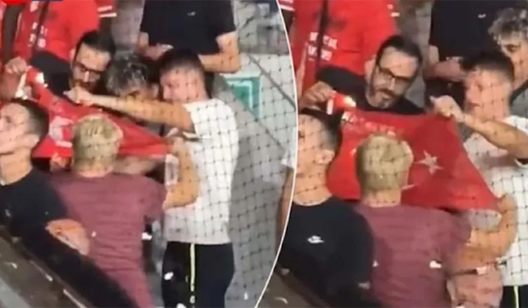 UEFA’dan Türk bayrağı yakılmasına soruşturma