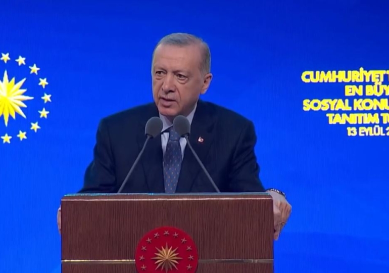 Sosyal konut projesi… Erdoğan taksit ve fiyatları açıkladı
