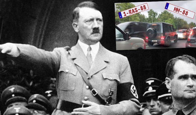 Plakalarda ‘Hitler’ alarmı