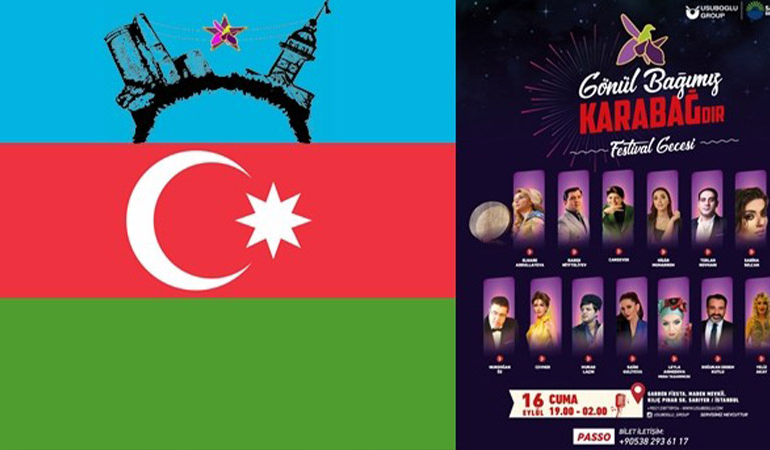 İstanbul’da bir ilk gerçekleşiyor… ‘Gönül Bağımız Karabağ’dır festivali’