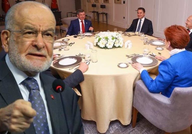 Karamollaoğlu’ndan 6’lı masa yorumu: Beni Erdoğan itti