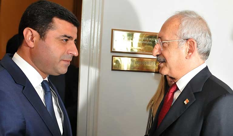 Demirtaş’tan Kılıçdaroğlu’na destek mesajı