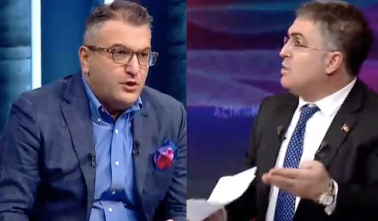 Canlı yayında tansiyon yükseldi… ‘Utan Cem artık yeter’
