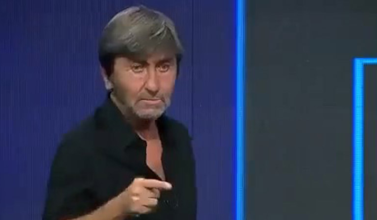 Rıdvan Dilmen canlı yayında çok sinirlendi