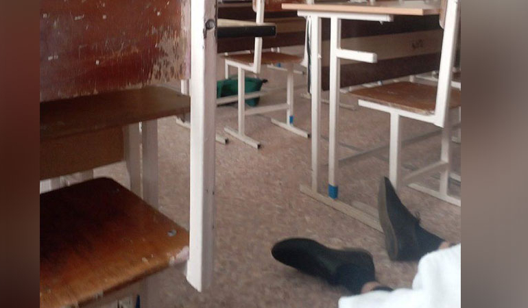 Rusya’da okula silahlı saldırı… Saldırgan Nazi sembollü çıktı