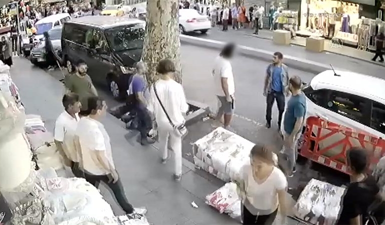 Tartıştığı kişiye silah çeken yabancı uyruklu hakkında karar