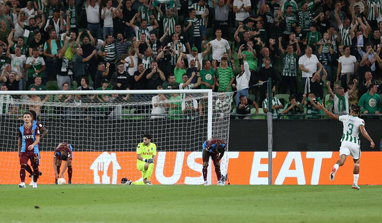 Trabzonspor, Avrupa Ligi’ne kötü başladı