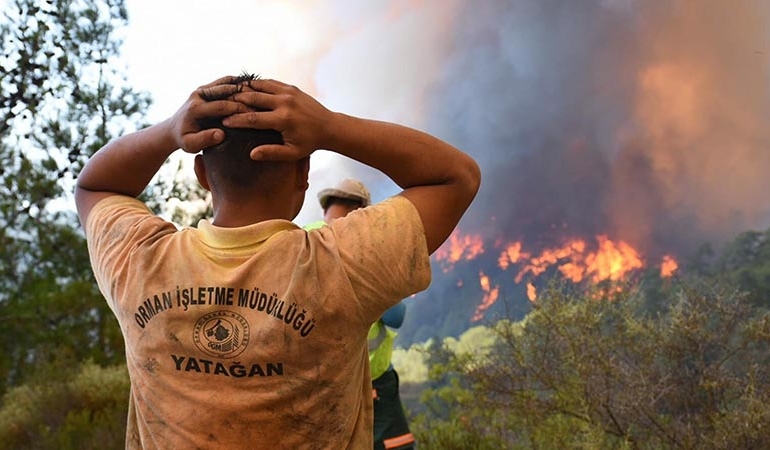 ‘Yakacağım ihbar edin’ demiş, yakmış
