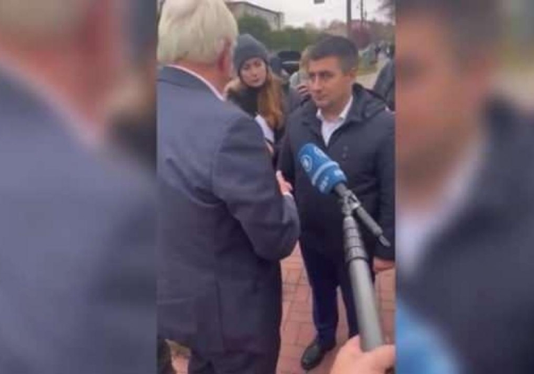 Almanya Cumhurbaşkanı Ukrayna’da sığınağa kaçtı!