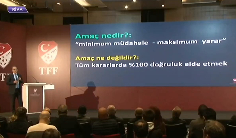 ‘Seyirciler VAR yokmuş gibi maçları izlesin’