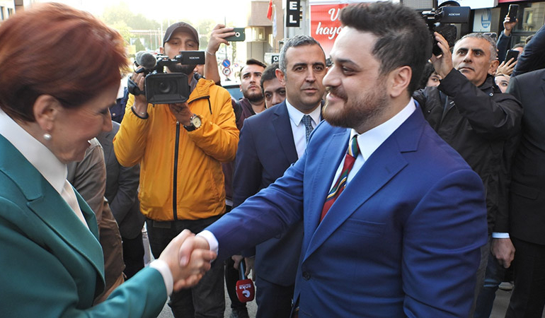 Meral Akşener, BTP Genel Başkanı Hüseyin Baş’ı ziyaret etti