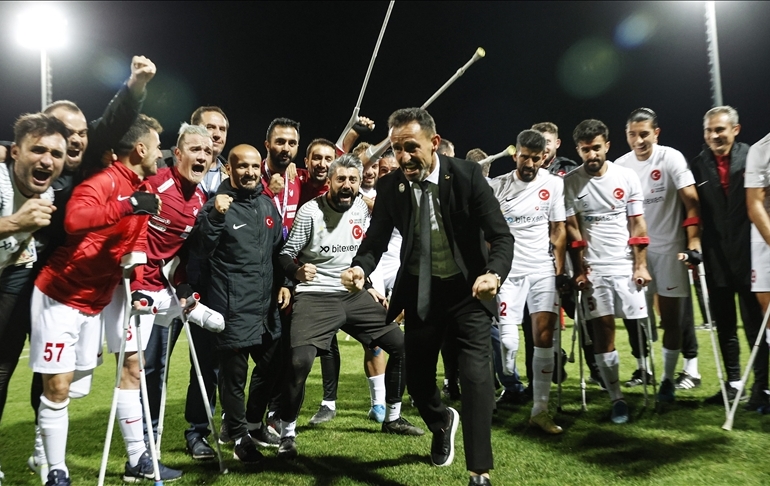 Ampute Futbol Milli Takımımız Dünya Kupası’nda yarı finalde