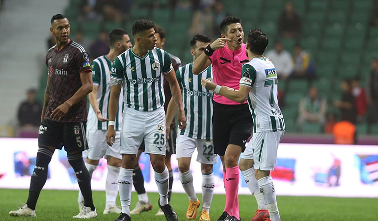 Giresunspor, Beşiktaş’a atılan golün iptal edilmesine tepkili