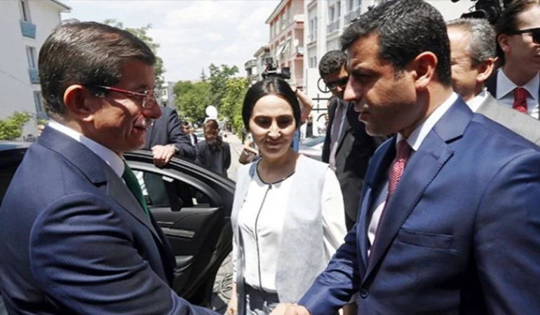 Davutoğlu’ndan ‘Demirtaş’ adımı