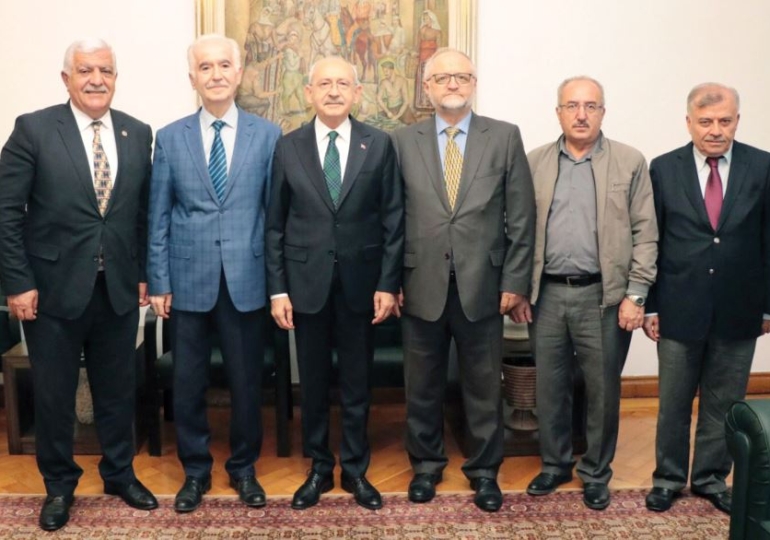 Kılıçdaroğlu ile görüşen Nurculardan 6’lı masaya destek