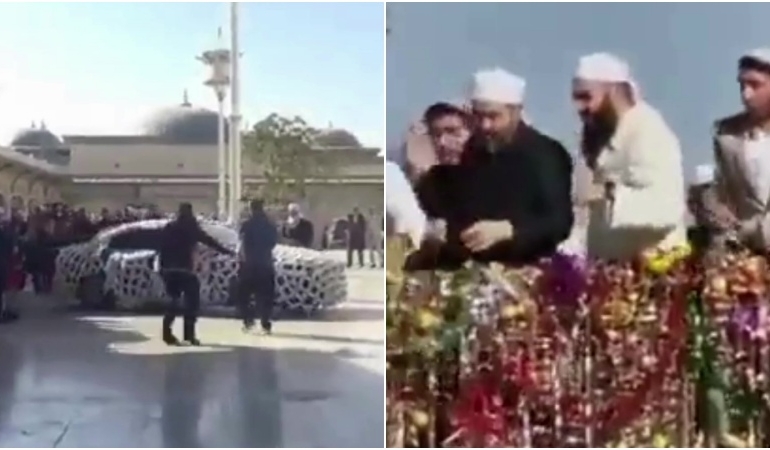 Menzil Şeyhinin torununa görkemli düğün