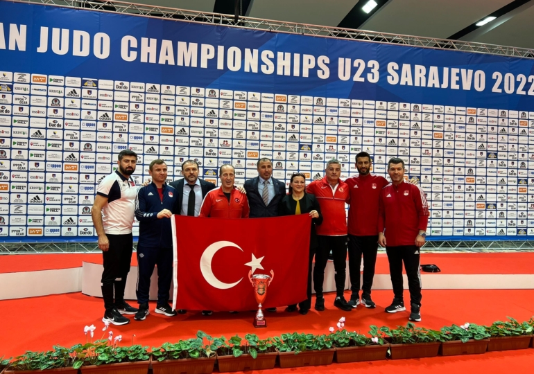 Milli judocular Avrupa şampiyonu