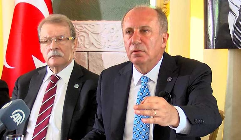 Muharrem İnce: Altılı masaya sesleniyorum, altın gününden vazgeçin