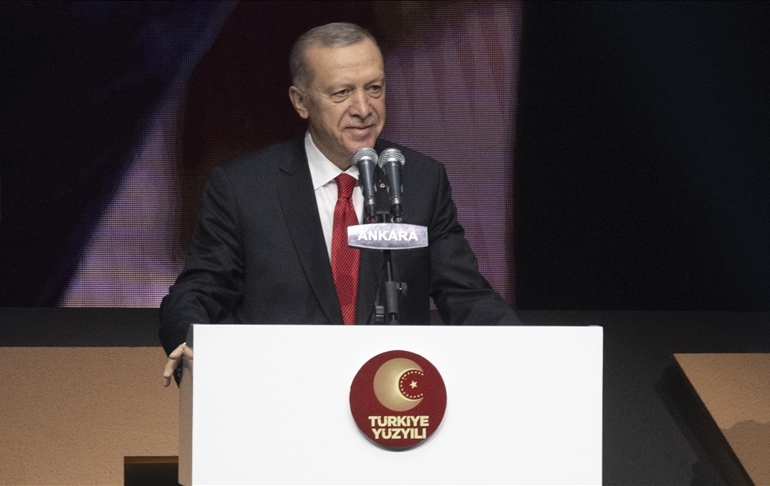 Erdoğan ‘Türkiye Yüzyılı’ vizyon belgesini açıkladı: İlk hedef yeni Anayasa