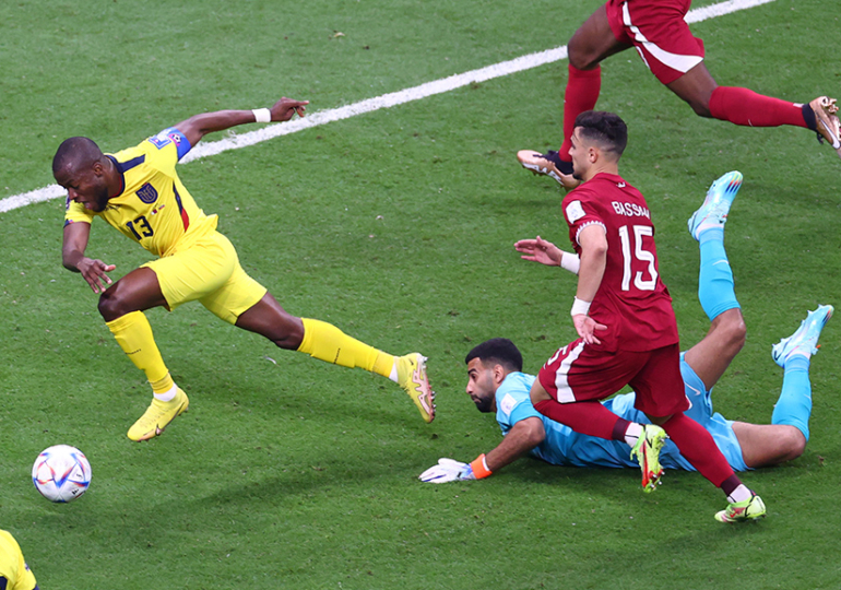 Valencia maça damga vurdu… Dünya Kupası Ekvador galibiyeti ile başladı