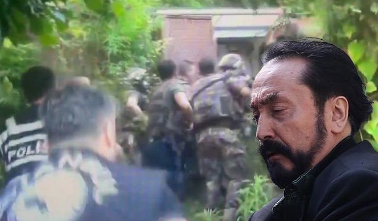 Adnan Oktar operasyonundan yeni görüntüler
