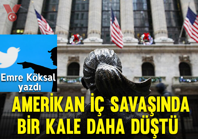 Twitter: Amerikan iç savaşında bir kale daha düştü