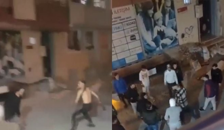 Yine Esenyurt yine kavga… Bıçakla saldırdı, meydan dayağı yedi