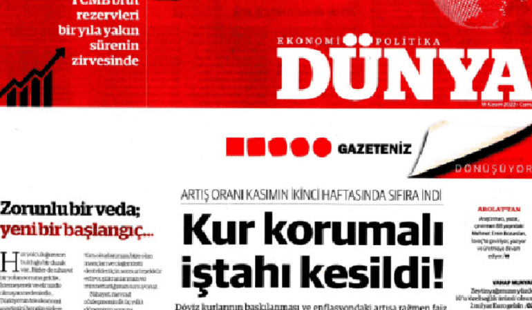 Dünya gazetesinden ‘zorunlu veda’ açıklaması!