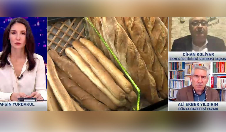 Canlı yayında tepki çeken sözler: Ekmek aptal toplumların temel gıda maddesidir