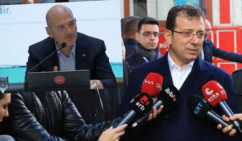 İmamoğlu’ndan ‘Süleyman Soylu’ açıklaması: Cumhurbaşkanına zarar veriyor