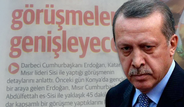 Yeni Şafak’tan kriz çıkaracak hata: ‘Darbeci Cumhurbaşkanı Erdoğan’