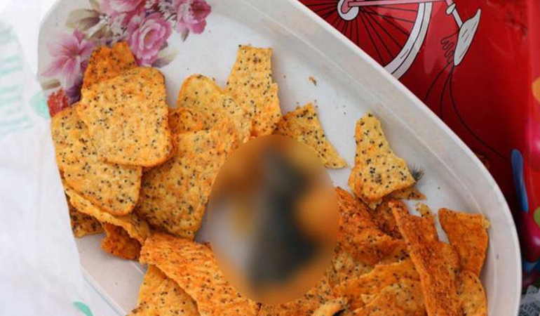 ‘Cips paketinden fare ölüsü çıktı’ iddiası