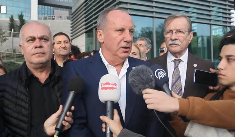 Muharrem İnce’den Haliç Üniversitesi rektörlüğüne tepki