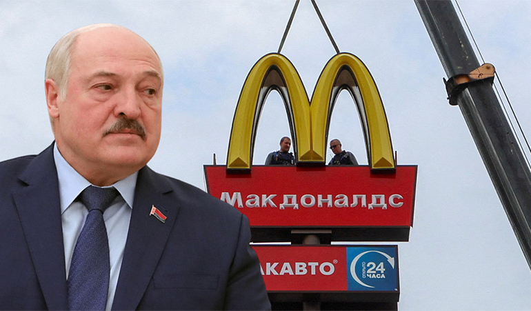 Lukaşenko’dan McDonald’s tepkisi: Biz ekmeği ortadan ikiye kesemiyor muyuz?