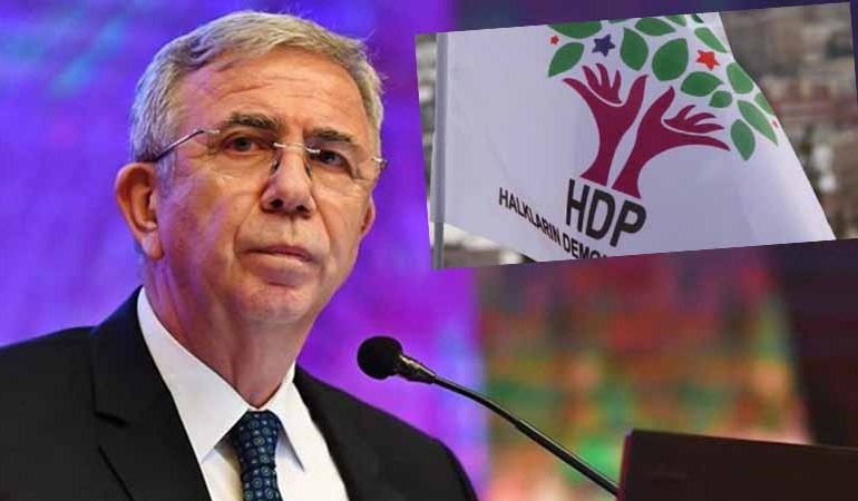 HDP’den Mansur Yavaş açıklaması: Asla ve kat’a oy vermeyiz