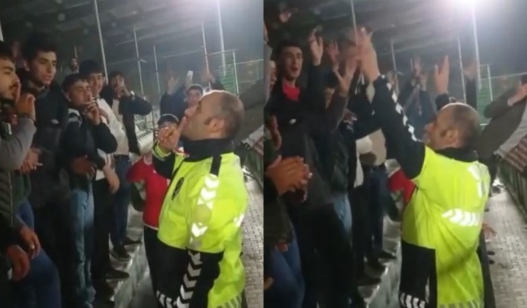 Polis önce tartışmayı yatıştırdı, sonra ‘üçlü’ çektirdi
