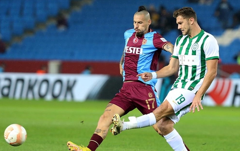 Trabzonspor’a Ferencvaros galibiyeti yetmedi! Avrupa Ligi’ne veda