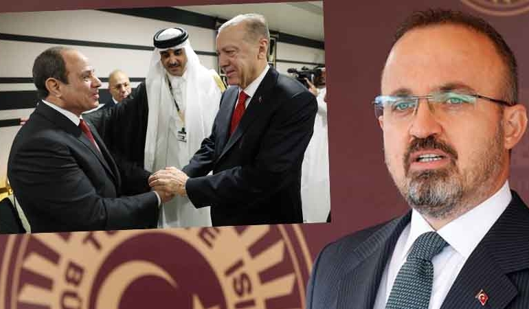 AKP’den, Sisi ile tokalaşmaya Kenan Evren’li savunma
