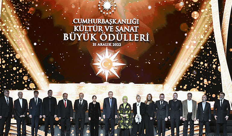 Cumhurbaşkanlığı Kültür ve Sanat Büyük Ödülleri sahiplerini buldu