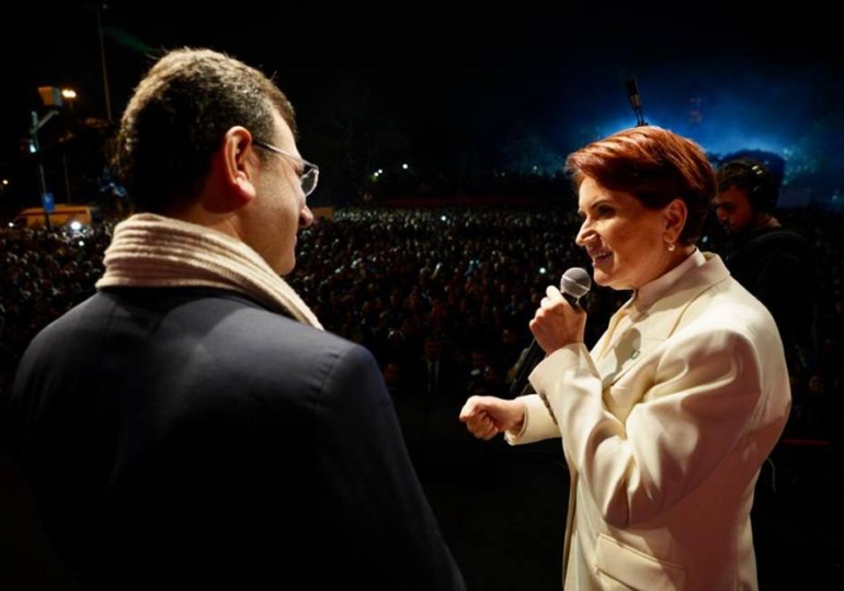 Akşener: 16 milyon İstanbullunun dışında 85 milyon Türkiye’nin de yanında olduğunu görüyoruz