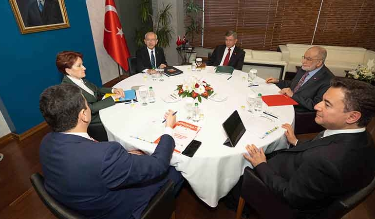 Altılı masadan yeni iddia… Bakanlıkların nasıl dağıtılacağı belirlendi