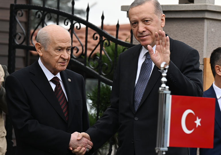 Ankara’da sürpriz zirve: Erdoğan, Bahçeli ile bir araya geldi