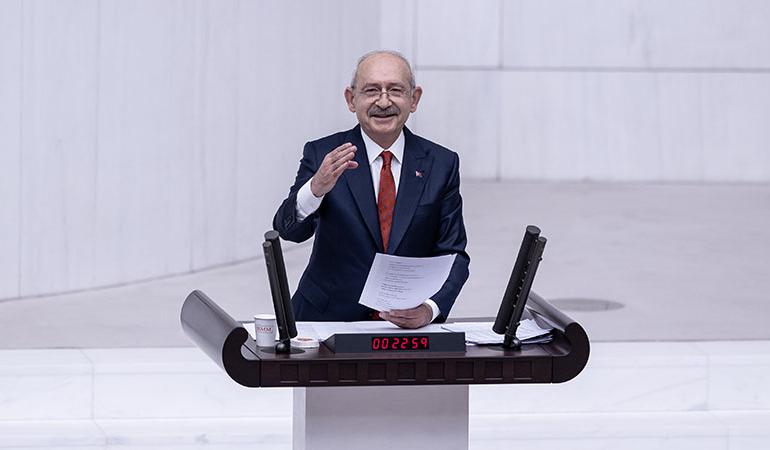 Bütçe görüşmelerinde konuşan Kılıçdaroğlu’ndan uyuşturucu çıkışı