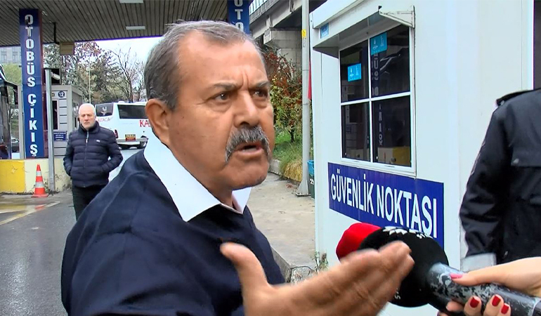 Ceza yiyen muavinden basın mensuplarına tepki