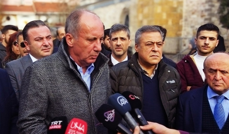 Muharrem İnce: Yargı, siyasete yol çiziyor