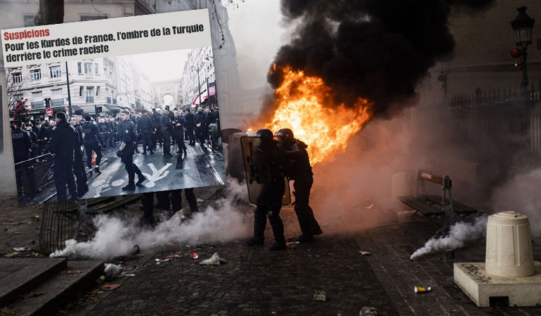 Paris saldırısı… Fransız gazetesi suçu Türkiye’ye attı