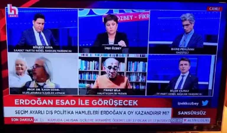 Halk Tv canlı yayınını annesi bastı