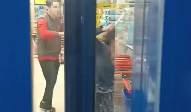 BİM’de yetersiz bakiye kavgası: Marketi bastılar!